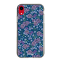 スリムプロテクションケース［ 日比谷花壇 - FloralSymphony - ネイビー ］