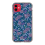 スリムプロテクションケース［ 日比谷花壇 - FloralSymphony - ネイビー ］