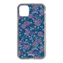 スリムプロテクションケース［ 日比谷花壇 - FloralSymphony - ネイビー ］