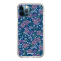 スリムプロテクションケース［ 日比谷花壇 - FloralSymphony - ネイビー ］