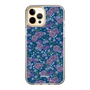スリムプロテクションケース［ 日比谷花壇 - FloralSymphony - ネイビー ］