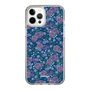 スリムプロテクションケース［ 日比谷花壇 - FloralSymphony - ネイビー ］