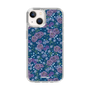 スリムプロテクションケース［ 日比谷花壇 - FloralSymphony - ネイビー ］