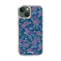 スリムプロテクションケース［ 日比谷花壇 - FloralSymphony - ネイビー ］