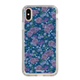 スリムプロテクションケース［ 日比谷花壇 - FloralSymphony - ネイビー ］