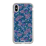 スリムプロテクションケース［ 日比谷花壇 - FloralSymphony - ネイビー ］