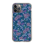 スリムプロテクションケース［ 日比谷花壇 - FloralSymphony - ネイビー ］