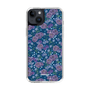 スリムプロテクションケース［ 日比谷花壇 - FloralSymphony - ネイビー ］