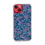 スリムプロテクションケース［ 日比谷花壇 - FloralSymphony - ネイビー ］