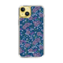 スリムプロテクションケース［ 日比谷花壇 - FloralSymphony - ネイビー ］