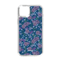 スリムプロテクションケース［ 日比谷花壇 - FloralSymphony - ネイビー ］
