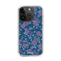 スリムプロテクションケース［ 日比谷花壇 - FloralSymphony - ネイビー ］