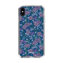 スリムプロテクションケース［ 日比谷花壇 - FloralSymphony - ネイビー ］