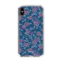 スリムプロテクションケース［ 日比谷花壇 - FloralSymphony - ネイビー ］