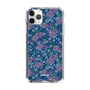 スリムプロテクションケース［ 日比谷花壇 - FloralSymphony - ネイビー ］