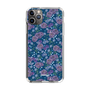 スリムプロテクションケース［ 日比谷花壇 - FloralSymphony - ネイビー ］