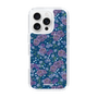 スリムプロテクションケース［ 日比谷花壇 - FloralSymphony - ネイビー ］