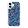 スリムプロテクションケース［ 日比谷花壇 - FloralSymphony - ネイビー ］