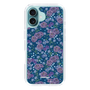スリムプロテクションケース［ 日比谷花壇 - FloralSymphony - ネイビー ］