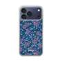スリムプロテクションケース［ 日比谷花壇 - FloralSymphony - ネイビー ］