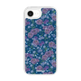 スリムプロテクションケース［ 日比谷花壇 - FloralSymphony - ネイビー ］