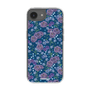 スリムプロテクションケース［ 日比谷花壇 - FloralSymphony - ネイビー ］