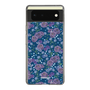 スリムプロテクションケース［ 日比谷花壇 - FloralSymphony - ネイビー ］