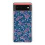 スリムプロテクションケース［ 日比谷花壇 - FloralSymphony - ネイビー ］