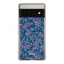 スリムプロテクションケース［ 日比谷花壇 - FloralSymphony - ネイビー ］