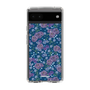 スリムプロテクションケース［ 日比谷花壇 - FloralSymphony - ネイビー ］