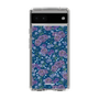 スリムプロテクションケース［ 日比谷花壇 - FloralSymphony - ネイビー ］