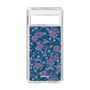 スリムプロテクションケース［ 日比谷花壇 - FloralSymphony - ネイビー ］