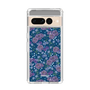 スリムプロテクションケース［ 日比谷花壇 - FloralSymphony - ネイビー ］