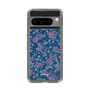 スリムプロテクションケース［ 日比谷花壇 - FloralSymphony - ネイビー ］