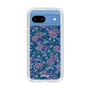 スリムプロテクションケース［ 日比谷花壇 - FloralSymphony - ネイビー ］