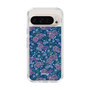 スリムプロテクションケース［ 日比谷花壇 - FloralSymphony - ネイビー ］