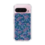 スリムプロテクションケース［ 日比谷花壇 - FloralSymphony - ネイビー ］