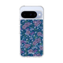 スリムプロテクションケース［ 日比谷花壇 - FloralSymphony - ネイビー ］