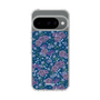 スリムプロテクションケース［ 日比谷花壇 - FloralSymphony - ネイビー ］
