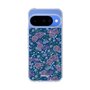 スリムプロテクションケース［ 日比谷花壇 - FloralSymphony - ネイビー ］