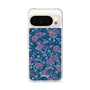 スリムプロテクションケース［ 日比谷花壇 - FloralSymphony - ネイビー ］