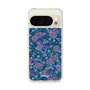 スリムプロテクションケース［ 日比谷花壇 - FloralSymphony - ネイビー ］