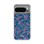 スリムプロテクションケース［ 日比谷花壇 - FloralSymphony - ネイビー ］