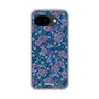 スリムプロテクションケース［ 日比谷花壇 - FloralSymphony - ネイビー ］