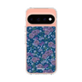 スリムプロテクションケース［ 日比谷花壇 - FloralSymphony - ネイビー ］