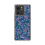 スリムプロテクションケース［ 日比谷花壇 - FloralSymphony - ネイビー ］