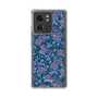 スリムプロテクションケース［ 日比谷花壇 - FloralSymphony - ネイビー ］