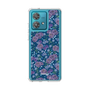 スリムプロテクションケース［ 日比谷花壇 - FloralSymphony - ネイビー ］