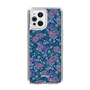 スリムプロテクションケース［ 日比谷花壇 - FloralSymphony - ネイビー ］