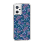 スリムプロテクションケース［ 日比谷花壇 - FloralSymphony - ネイビー ］